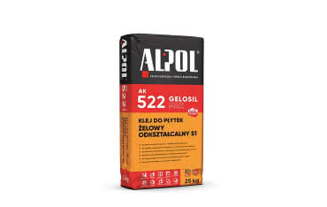 Nowy klej do płytek wielkoformatowych ALPOL AK 522 GELOSIL MAX