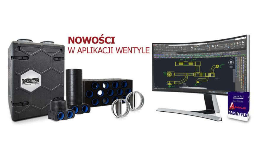 Nowa biblioteka produktów ALNOR w programie WENTYLE