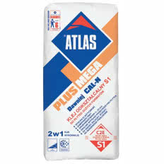 Klej odkształcalny S1 do płytek podłogowych dużych formatów ATLAS PLUS MEGA