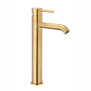 MOZA BRUSHED GOLD bateria umywalkowa nablatowa
