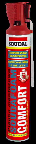 SOUDAFOAM COMFORT z aplikatorem Genius Gun