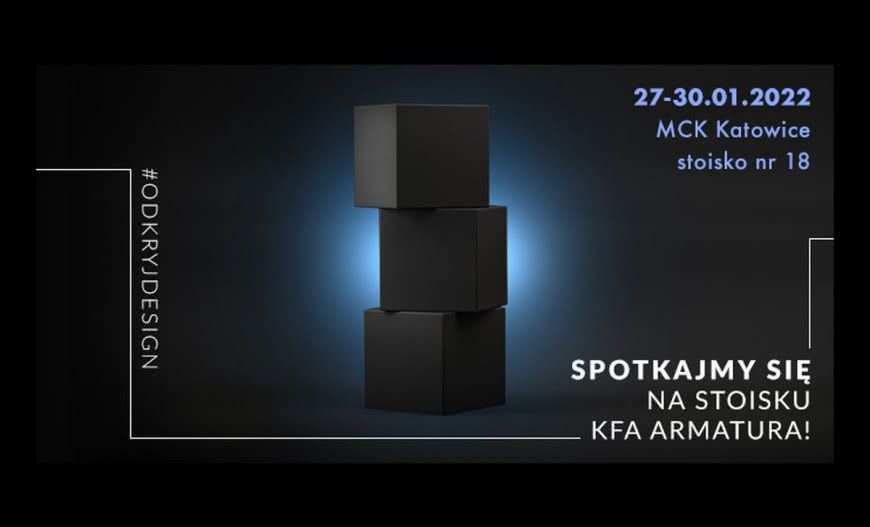 KFA Armatura potwierdza obecność na 4 Design Days 2022