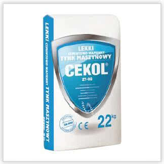 Lekki tynk maszynowy Cekol ZT-08