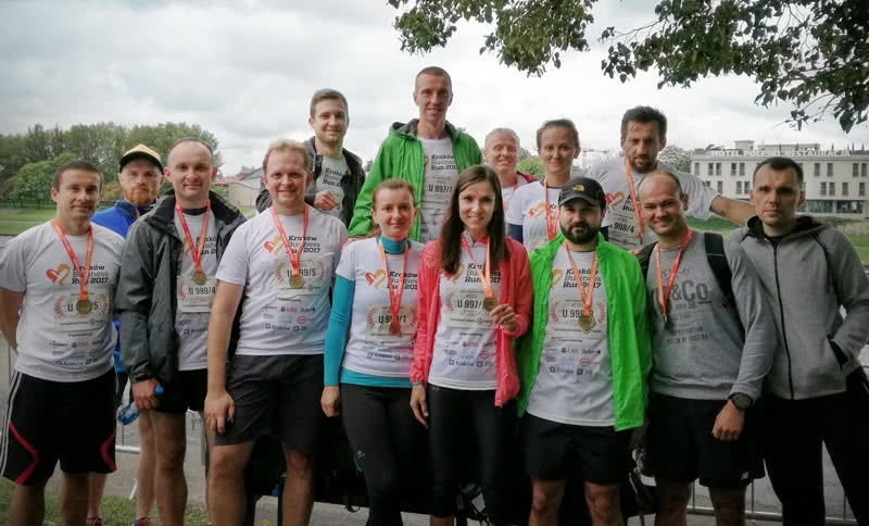 OKNOPLAST po raz kolejny pobiegnie w Kraków Business Run