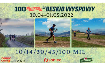 Joniec partnerem biegu 100 miles of Beskid Wyspowy