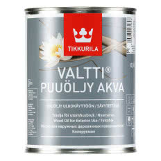 Wodorozcieńczalny olej do drewna Tikkurila Valtti Wood Oil Akva