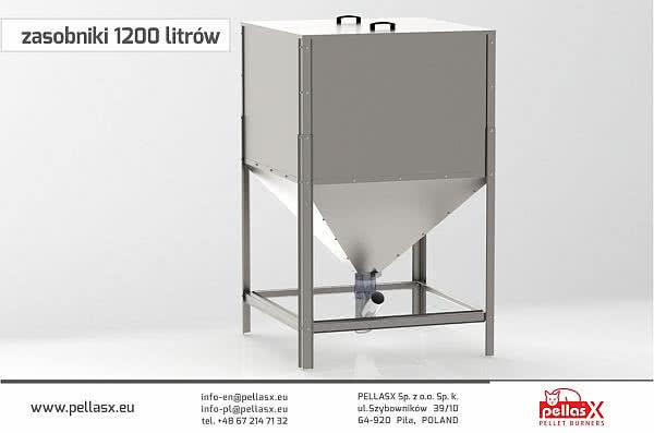Zasobnik pelletu 1200l