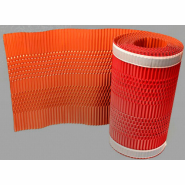 Taśma kalenicowa aluminiowa z otworami